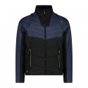 JACKET CMP WITH DETACHABLE SLEEVES TITANIO