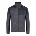 JACKET CMP MELANGE GRID TECH ANTRACITE MEL.