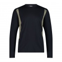 MAGLIA CMP POLYESTER JERSEY ANTRACITE