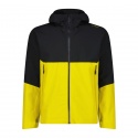 JACKET CMP FIX HOOD 2 LAYER GOLD GREEN
