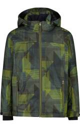 GIACCA KID SNAPS HOOD TWILL OLIVE JUNGLE ACIDO