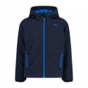 JACKET CMP KID FIX HOOD SOFTSHELL B.BLUE ROYAL BLUE