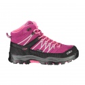 SCARPA CMP JUNIOR RIGEL MID TREKKING WP BERRY PINK FLUO
