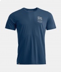 T-SHIRT ORTOVOX 150 COOL MTN MISSION DEEP OCEAN