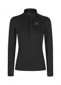 MAGLIA MONTURA W STRETCH COLOR 3 ZIP BLACK