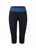 PANTALONI MONTURA W RUN DREAM 3/4 NERO DEEP BLUE