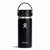 WIDE WITH FLEX SIP LID 473ML BLACK