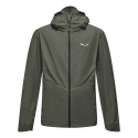 JACKET SALEWA PEDROC WIND HOODED FADED GREEN