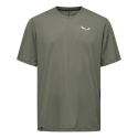 T-SHIRT SALEWA PEDROC DRY LIGHT FADED GREEN