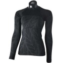 MAGLIA MICO W GIROCOLLO MANICA LUNGA SUPERTHERMO MERINO NERO