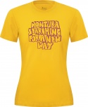 T-SHIRT MONTURA W KNOTS MUSTARD