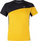 T-SHIRT MONTURA COLOR BLOCKING MUSTARD