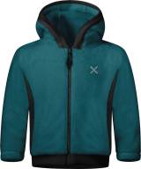 PILE BABY POLAR STRETCH HOODY STEEL BLUE
