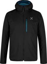 GIACCA SHERPA REVERSIBLE BLACK STEEL BLUE