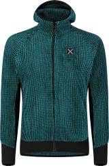PILE REMIX FLEECE STEEL BLUE