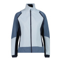 JACKET CMP W HYBRID WITH DETACHABLE SLEEVES SKY BLUE