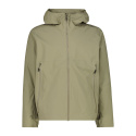 JACKET CMP FIX HOOD 2 LAYER SAGE ANTRACITE