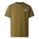 T-SHIRT TNF CAMPING RELAXED CEDAR