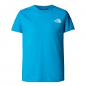 T-SHIRT TNF TEEN BOX NSE SS MERIDIAN BLUE DUSK BLUE